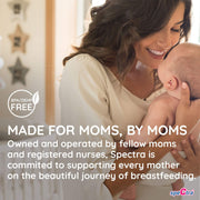 Spectra Baby SPS200 S2 Plus Electric Breast Pump, Hospital Grade, Double/Single, Battery Powered, White