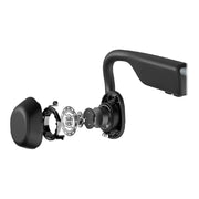 Shokz S661-ST-GY-US Open Move Bone Conduction Ear Sport Headphones, Gray