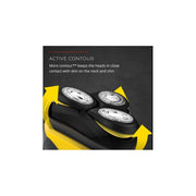 Remington PR1855 Virtually Indestructible Rotary Shaver 5100, Yellow/Grey