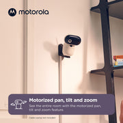 Motorola Nursery PIP1610-2 HD Connect Video Baby Monitor, Dual 5.0