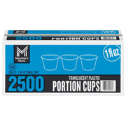 Member's Mark Translucent Plastic Portion Cups 1 fl, Oz., 2500 Count