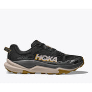 Hoka 1155115-Bhlt Torrent 4 Men's Trail Running Shoes, Lightweight Cushioned Midsole, Aggressive 5mm Lugs, Black Asphalt Grey, 48