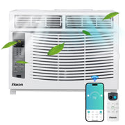 Ktaxon Wi-Fi Wnabled 6000BTU Window Air Conditioner w/Remote, White