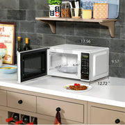Mainstays MS8436127995-03 0.7 Cu ft Countertop Microwave Oven, 700 Watts, White