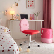 Strawberry Shortcake WK561015 Kids Figural Desk Chair, Pink/Red