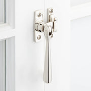 Casement Window Latch - Brass - Polished Nickel