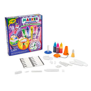 Crayola Marker Workshop DIY Craft Set, Build 20 Custom Scented and Emoji Markers, Includes Assembler and Labels, Ages 6+
