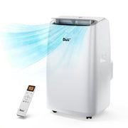 DuraComfort Portable Air Conditioner, 14,000 BTU Cooling with Dehumidifier and Fan, Quiet Operation, Remote Control, Sleep Mode, Easy Window Installation Kit, DP14CV