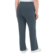 Mondetta Womens Stretch High Rise Straight Leg Active Pant, Black, Medium, 1917373
