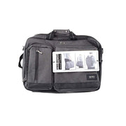 SOLO UBN308-10 Hybrid Briefcase Converts To Backpack. Backpack Straps Stay In A Zippered C