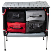 Camp Chef, MSTAB, Sherpa Camp Table and Organizer, Color-Brick