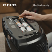Aiwa Portable Boombox, 7