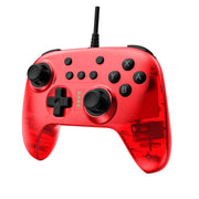 Onn RED36013940 Wired Controller for Nintendo Switch 2 with Dual Vibration, Turbo Button, Red