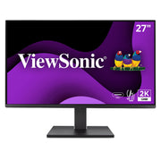 ViewSonic VG2752-2K 27-Inch QHD IPS Monitor, 100Hz Refresh Rate, USB-C with 65W Charging, HDMI, DisplayPort, Ergonomic Stand with Tilt Swivel Pivot Height Adjust, USB Hub