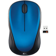 Logitech 910-002901 Wireless Mouse m317 with Unifying Receiver, Steel Blue