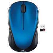 Logitech 910-002901 Wireless Mouse m317 with Unifying Receiver, Steel Blue