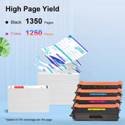 NYSFOU 206A Toner Cartridges Compatible for HP 206A 206X W2110A for Laserjet Pro MFP Printer (4-Pack)