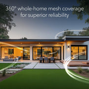 NETGEAR Orbi 360 Series Dual-Band WiFi 7 Mesh Network System, Wireless Router with 2 Extenders, 5 Gbps Speed, 6,000 sq.ft. Coverage, Supports 70 Devices, 2.5 Gigabit Internet Port