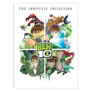 Warner Home Video Ben 10 Complete Collection DVD Set, Family-Friendly Animated Series, Over 80 Hours