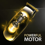 Xtreme Personal Care Touch Up Travel Trimmer, Hypoallergenic Self-Sharpening Blades, Compact, Battery-Powered, 3 Guide Combs (3mm, 6mm, 10mm)