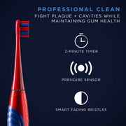 EVO 95364 SPM-1 Rechargeable Spider-Man Sonic Toothbrush