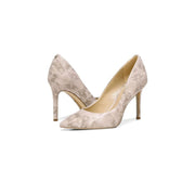 Sam Edelman Hazel Women's Pointed Toe Stiletto Heel Pumps, Ivory, Size 8.5, H37919F101