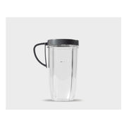 NutriBullet 32 Ounce Colossal Cup Blender Accessory with Standard Lip Ring, Clear/Gray, NBM-U0271
