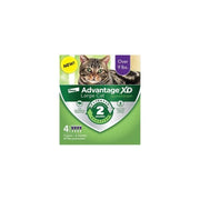 Advantage XD Large Cat Flea Prevention Topical Treatment, 4 Doses, 2 Months Protection Per Dose