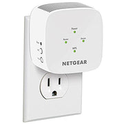NETGEAR - AC750 WiFi Range Extender and Signal Booster, Wall-plug, 750Mbps (EX3110)