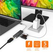 j5create  USB-C to HDMI & USB 3.1 2-Port with Power Delivery  JCD371