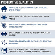 Budge D-4 Duro Car Cover Fits Sedans up to 228 inches - (Polypropylene, Blue)