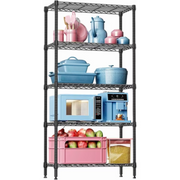 M MZG A3590175AK501 5 Tier Storage Garage Shelves, 1250 lbs, 13.8