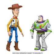 Mattel Disney Pixar Toy Story Buzz Lightyear Interactables Action Figure, 7 Inch, Movie Phrases and Cross Talk, Multicolor