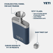 YETI Flask - Black Stone