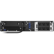 APC Smart-UPS SRT 1500VA RM Uninterruptible Power Supply, 1350W, 120V, Rack-Mount 2U, 6 NEMA 5-15R Outlets, LCD Display, SRT1500RMXLA