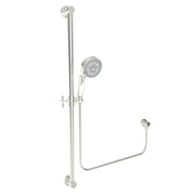 Newport Brass 280F/15 Contemporary 36-Inch Slide Bar Handshower Kit, Polished Nickel