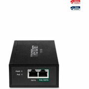 TRENDnet PoE Injector, Gigabit PoE++ 95W, Metal Enclosure, Wall Mount, Black, TPE-119GI