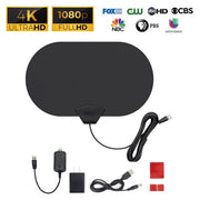 Onn 100012662 Indoor Dual-Color Amplified Antenna
