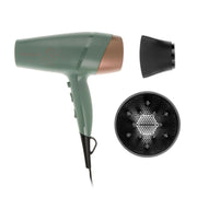 Remington Botanicals Ceramic Hair Dryer with 6 Heat Settings, Cool Shot, Ionic Technology, Green, D26A