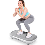 MERACH Vibration Plate Trainer Pro - 440 lb Support, Enhanced Motor, Bluetooth, Silicone Pedals