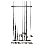Rush Creek Creations 3-in-1 All-Weather 10 Fishing-Rod Storage Rack