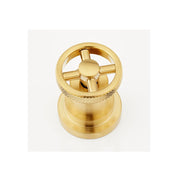 Signature Hardware AF1910-6-BG Hendrix 1.2 GPM Widespread Bathroom Faucet with Pop-Up Drain, Brushed Gold