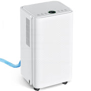 OLIXIS 30 Pint Dehumidifier, Most Efficient ENERGY STAR, 2L Tank with Drain Hose, 2000 Sq.Ft Coverage, Smart Humidity Ring, Pearl White, OL-CSJ-2L3