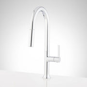 Bok Single-Hole Pull-Down Kitchen Faucet - Chrome