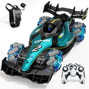 4DRC 4D-Y2 1:12 Scale 4WD RC Racing Car, Dual Motor, 2.4GHz Control, 360 Drift Wheels, Blue