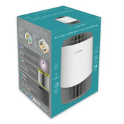 GERMGUARDIAN AC151 Compact Air Purifier with HEPA Filter, UV-C and Timer, White