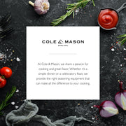 Cole And Mason Tap Stainless Steel Salt & Pepper Shaker Gift Set - SILVER ONE SIZE