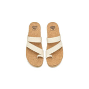 Reef Vista Hi Layla Women's Sandals, Asymmetrical Strappy Synthetic Upper, Vintage, Size 10, CJ8961