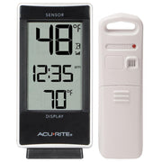 AcuRite 02059M Indoor and Outdoor Thermometer with Temperature and Clock