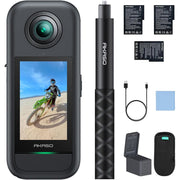 AKASO 360 Creator Combo Action Camera, 5.7K 360 Video, Dual 1/2